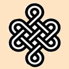 logo-haruki: Feng Shui knot of longevity and health sign luck