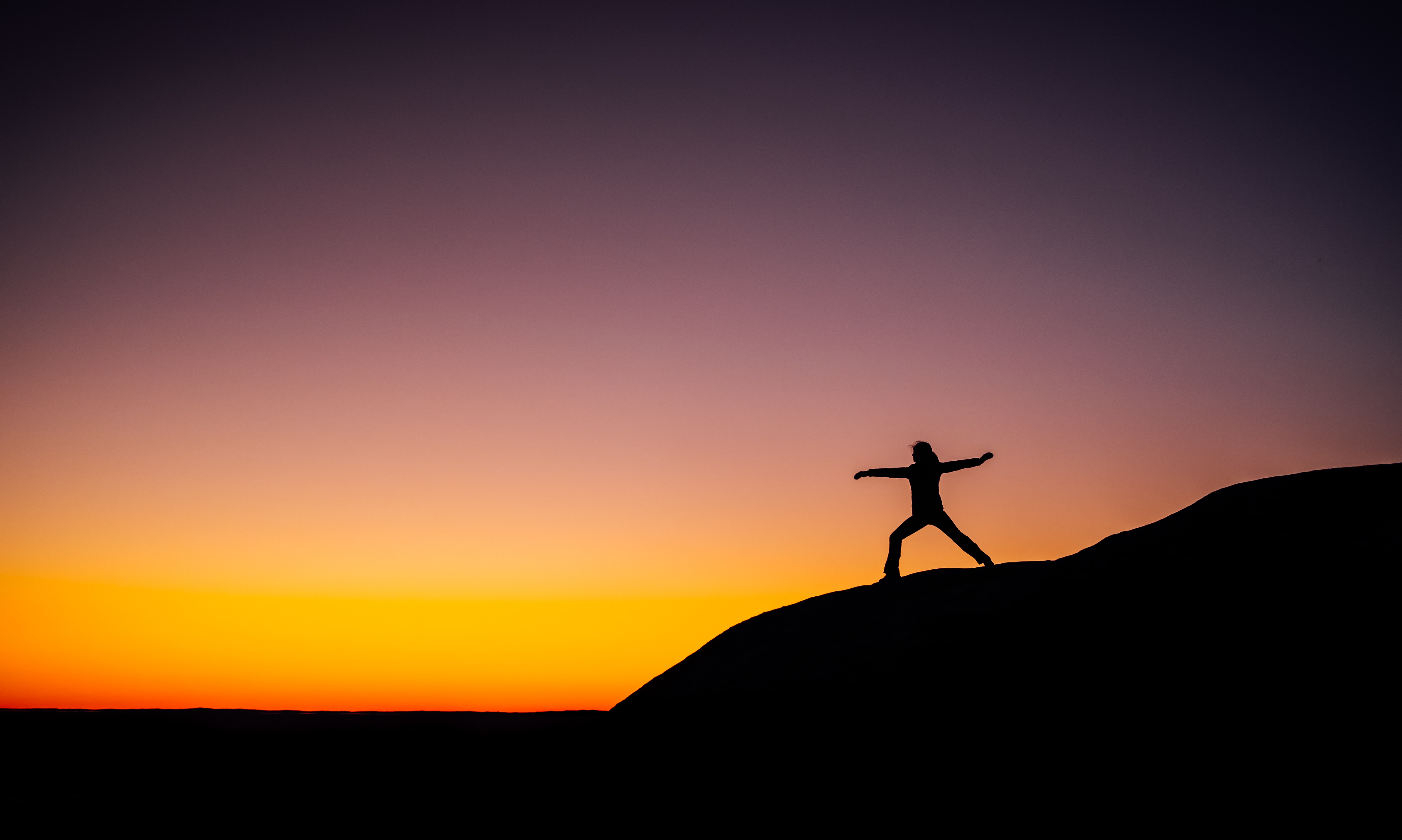 woman in mountain